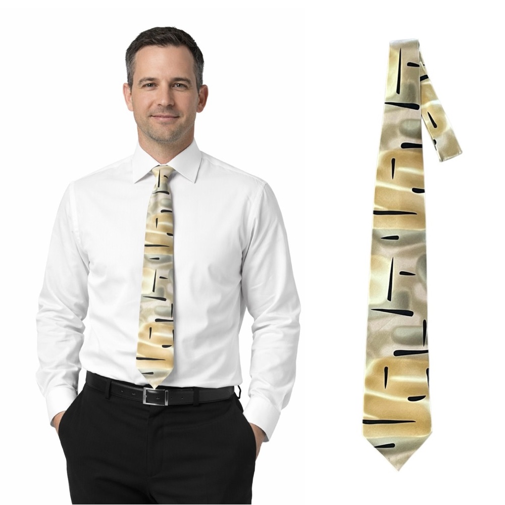 J. Garcia Yellow and Black Artistic Tie
🔥% bundle of 3, 5, 10, 15 or 20 ties